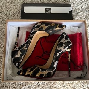 BRAND NEW So Kate Blake Gold Christian Louboutin